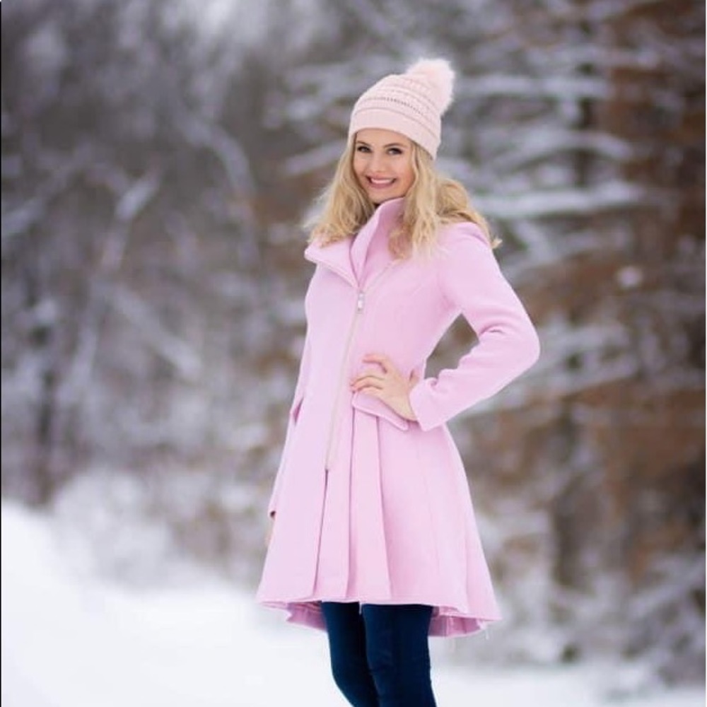 Guess Pink Dress Coat